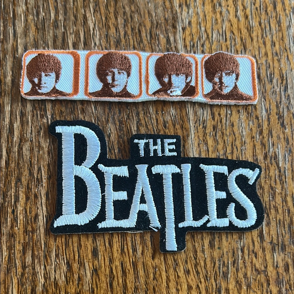 The Beatles Brown and Orange Patch Set